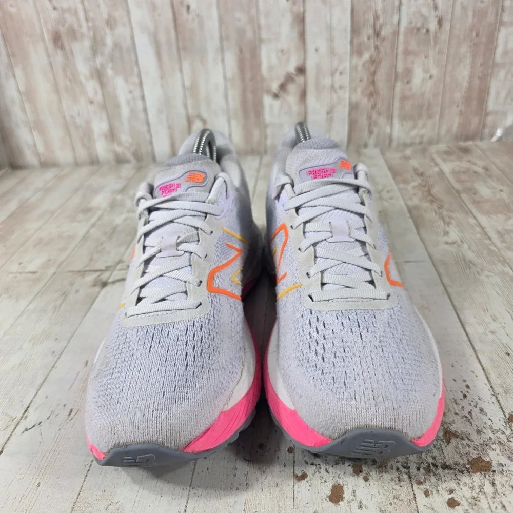 New Balance Fresh Foam 880‎ v11 Womens Running Shoes Grey Pink Orange W880G11